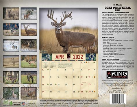 Hunter Calendar 2022